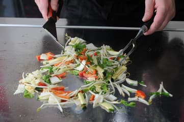 Teppanyaki con Verduras