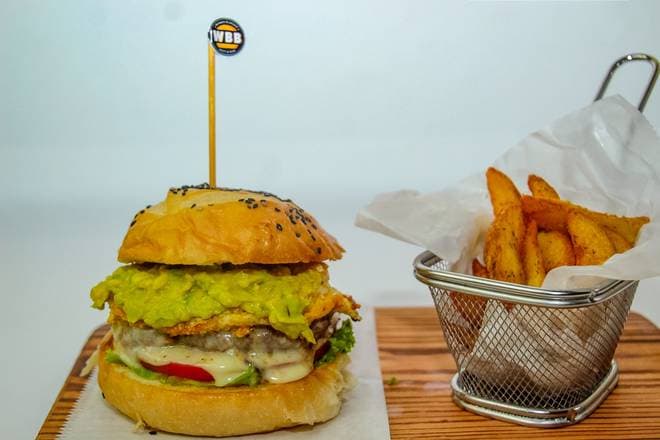 Avocado and Egg Burger