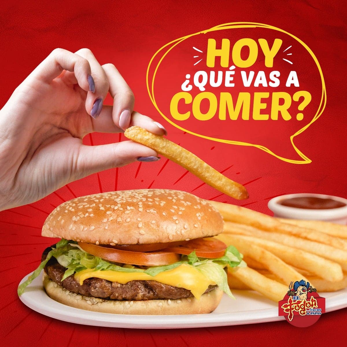 Hamburguesa MegaBurguer.