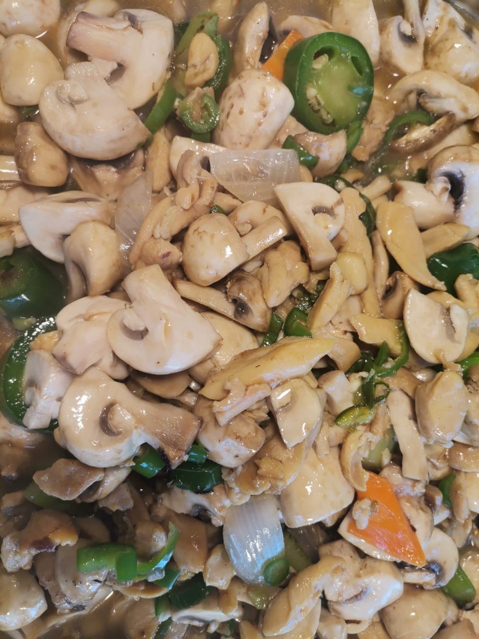 Pollo con Champiñon