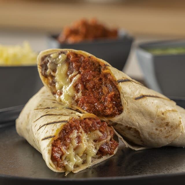 Burrito de Huevo Con Jamón