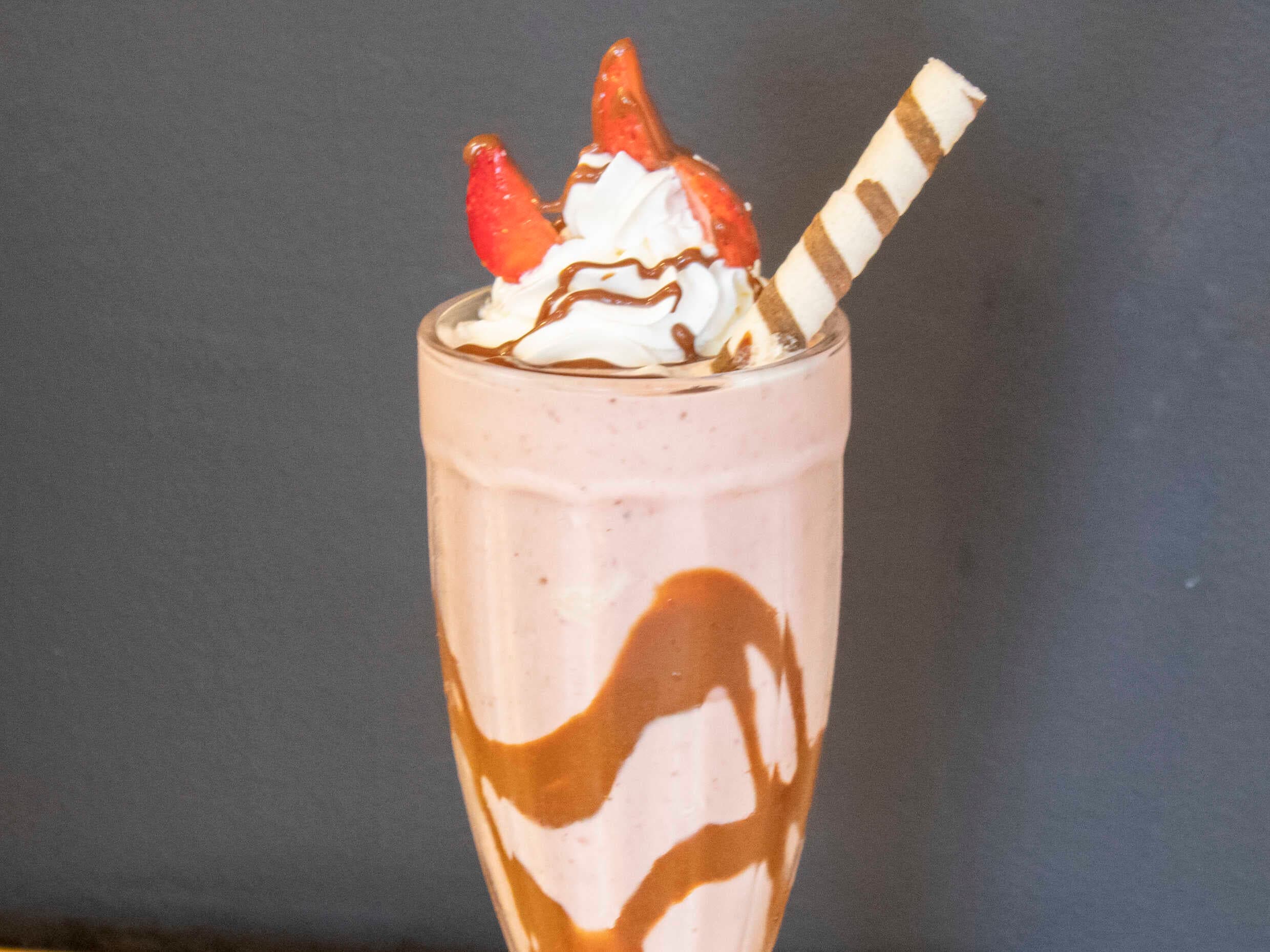 Milkshake de Fresa 12 oz