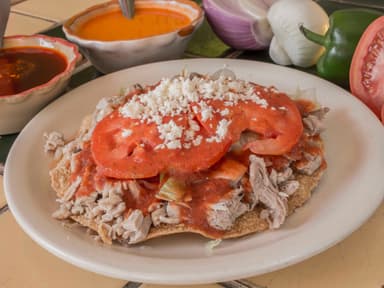 Tostada de Carnaza de Cabeza