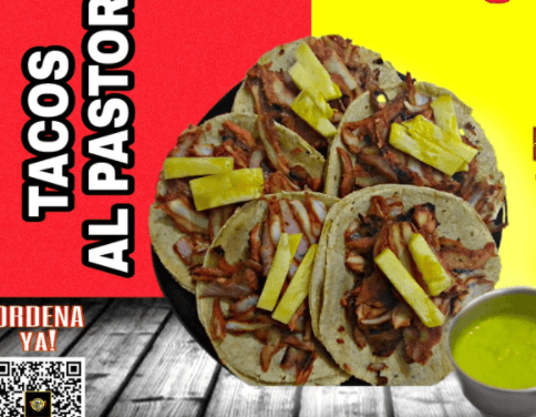 Taco de pastor.