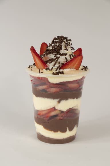 Fresas con crema