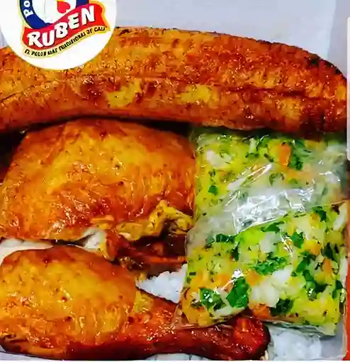 1/4 de Pollo Solo