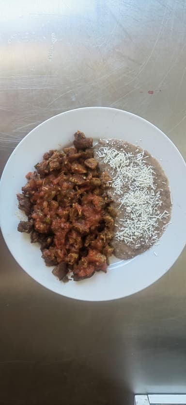 Guiso  Chicharrón a la Mexicana