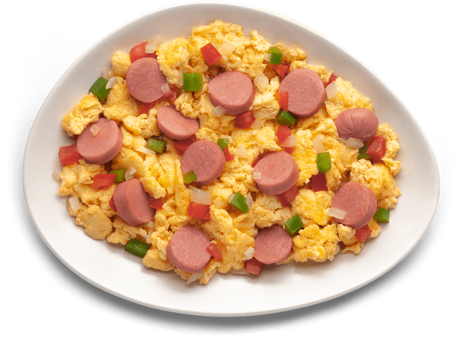 Huevos con Salchicha
