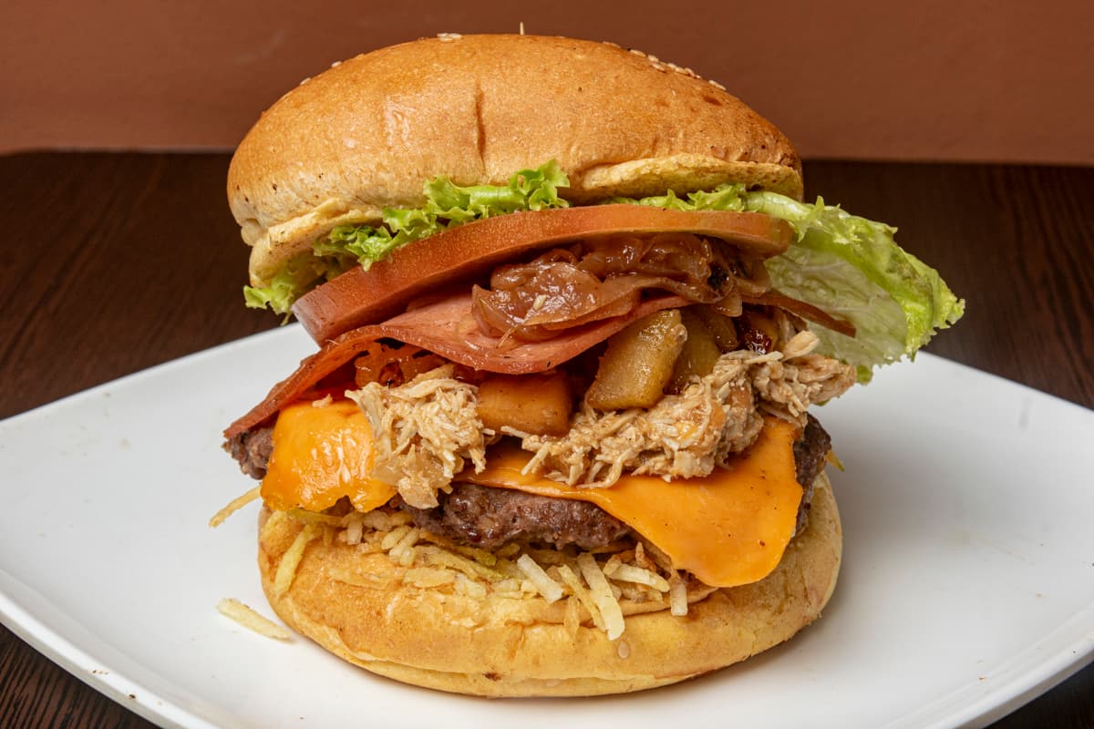 Hamburguesa Fusión Hawaiana