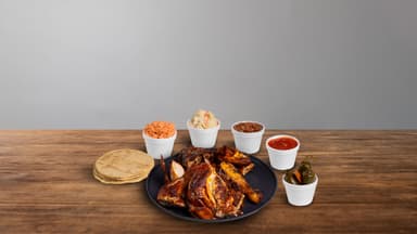 1 ½ Pollo (5-6 personas)