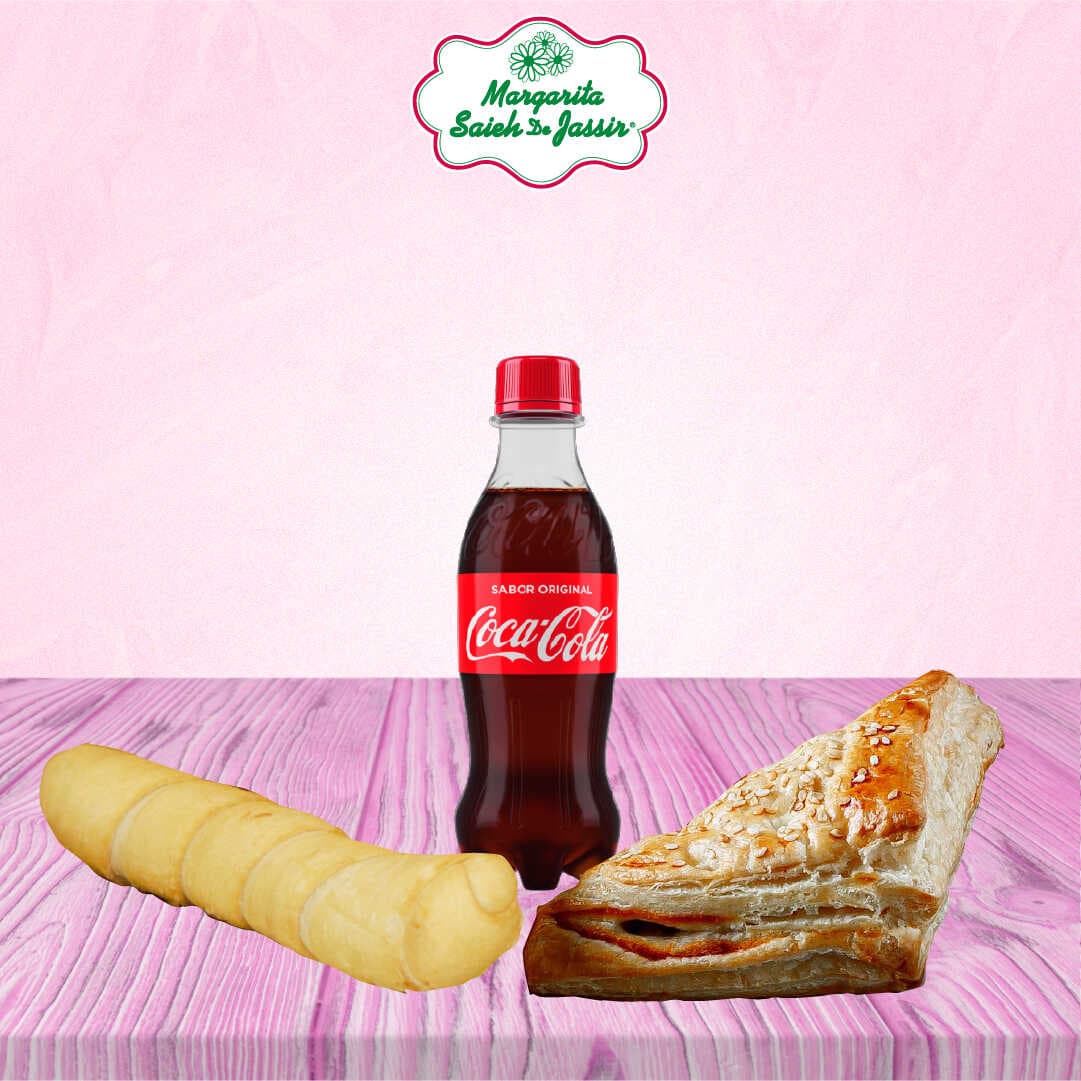 Combo Pastelito Pollo + Dedito + Coca Cola 250ml