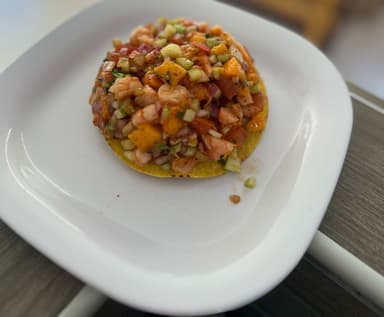 TOSTADA DE CAMARON