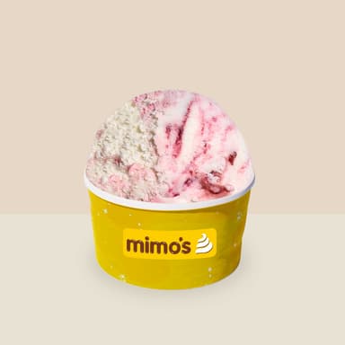 Vaso 1 Bola Yogurt Amarena