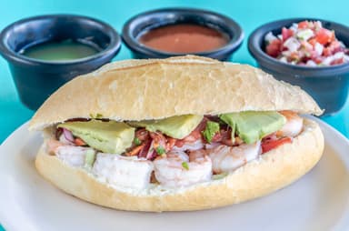 Torta Camarones a la Vinagreta