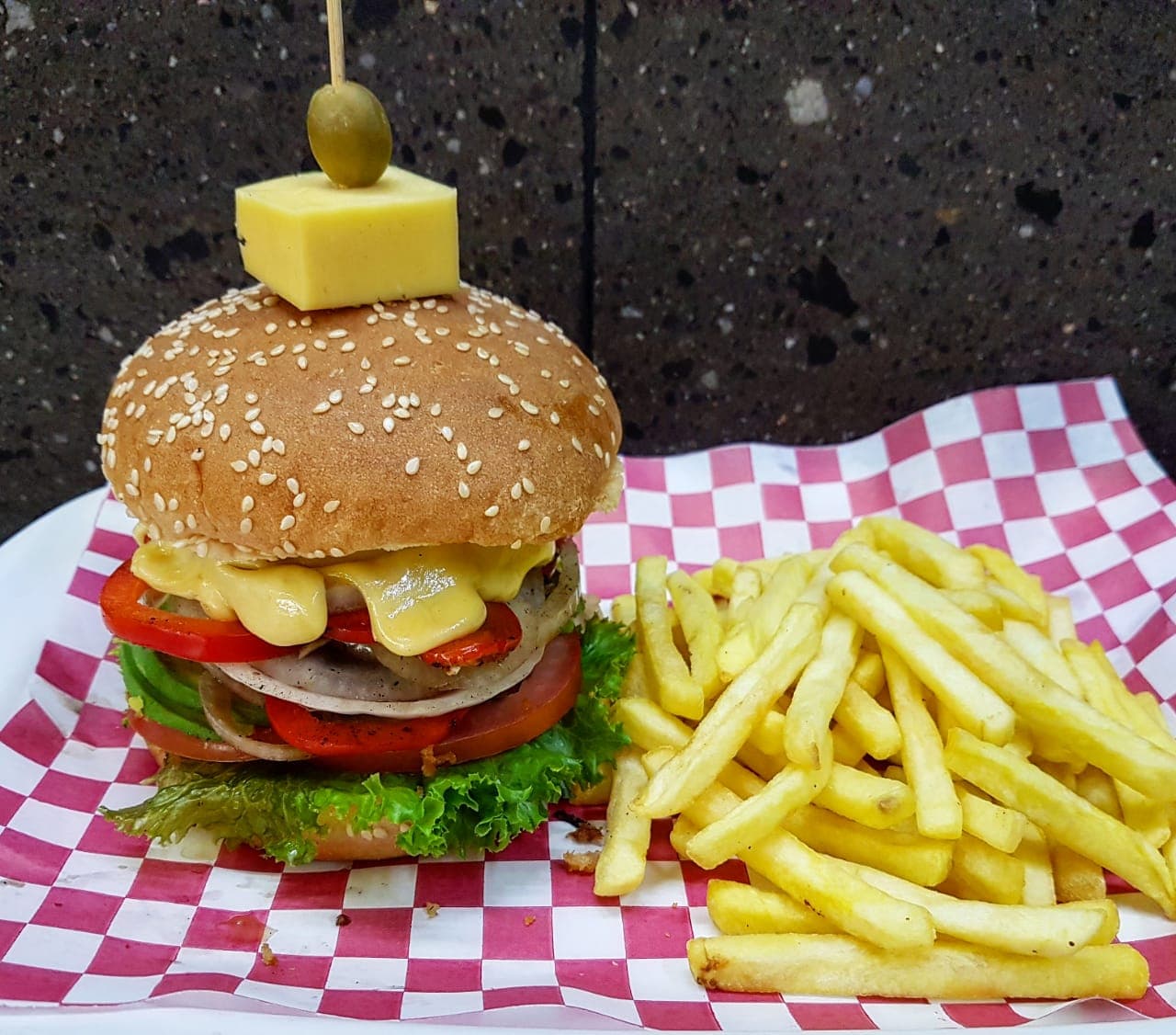 Hamburguesa vegetariana