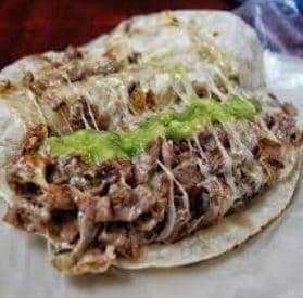 Gringa de Bistec 2 Piezas