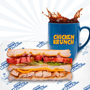 Pak Sándwich de Pollo y 1 Café