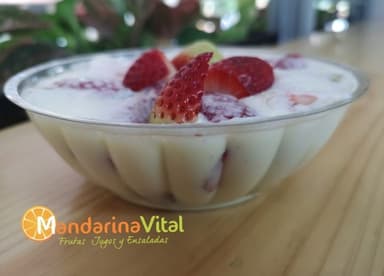 Combo: 2 Fresas con Crema