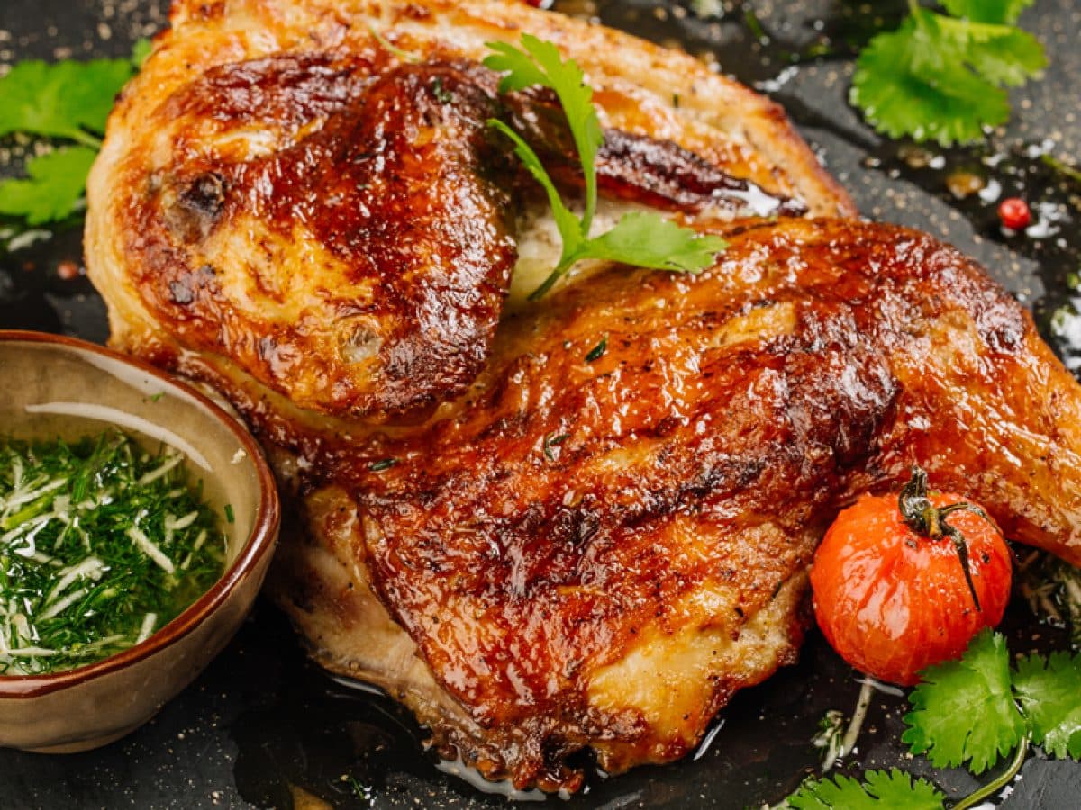 1/2 POLLO ASADO.