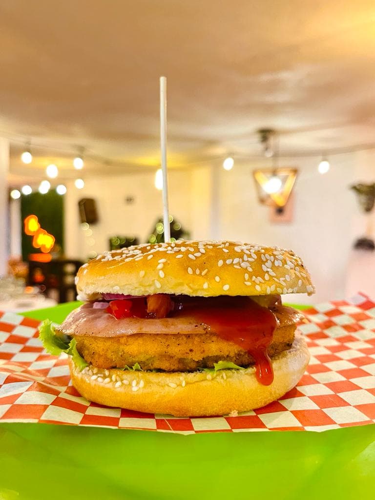 Hamburguesa Buffalo Chickenburger