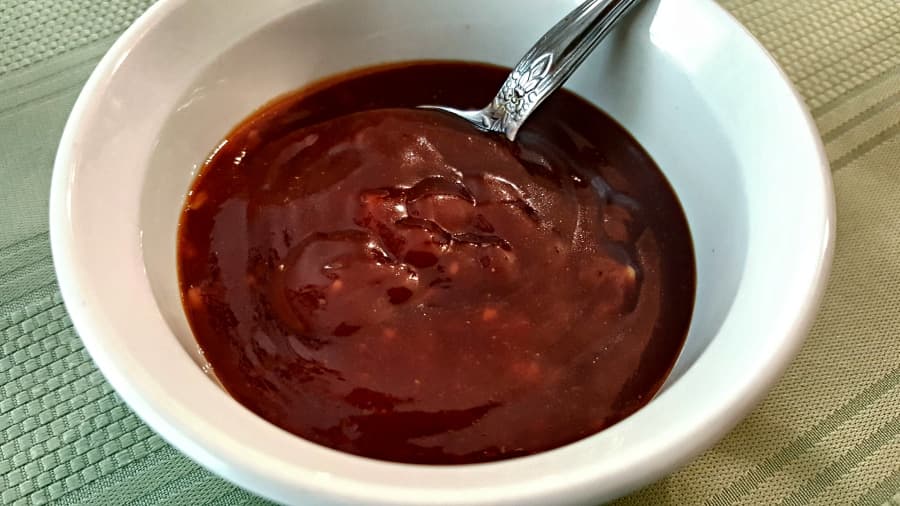 Salsa Tonkatsu ( tipo bbq )