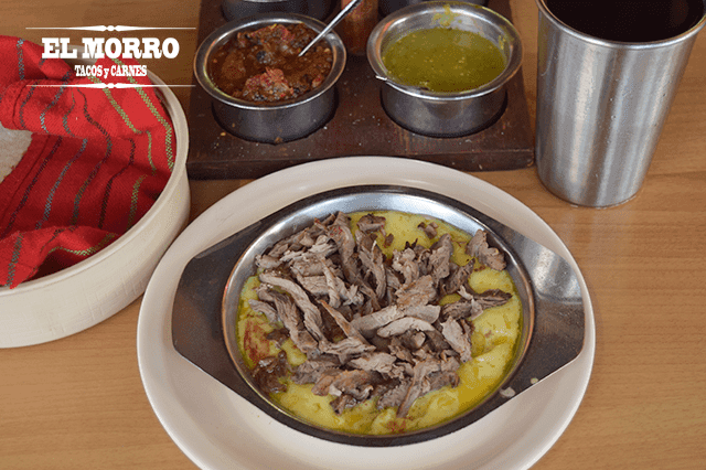 Queso Fundido con Arrachera