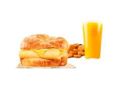 King Jr. Croissanwich Huevo y Queso