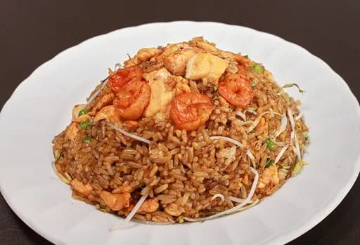 1Lb Arroz Pollo y Camarones