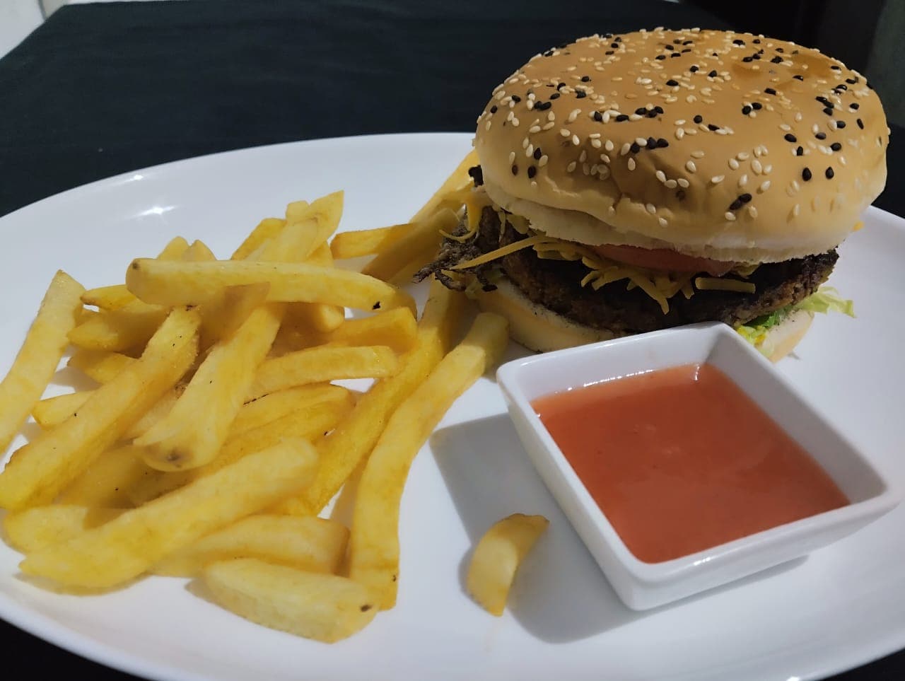 Cheeseburger de Soya
