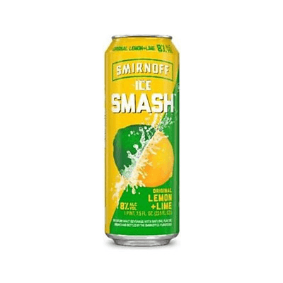 SMIRNOFF SMASH LIMON LIME LATA 350 ML