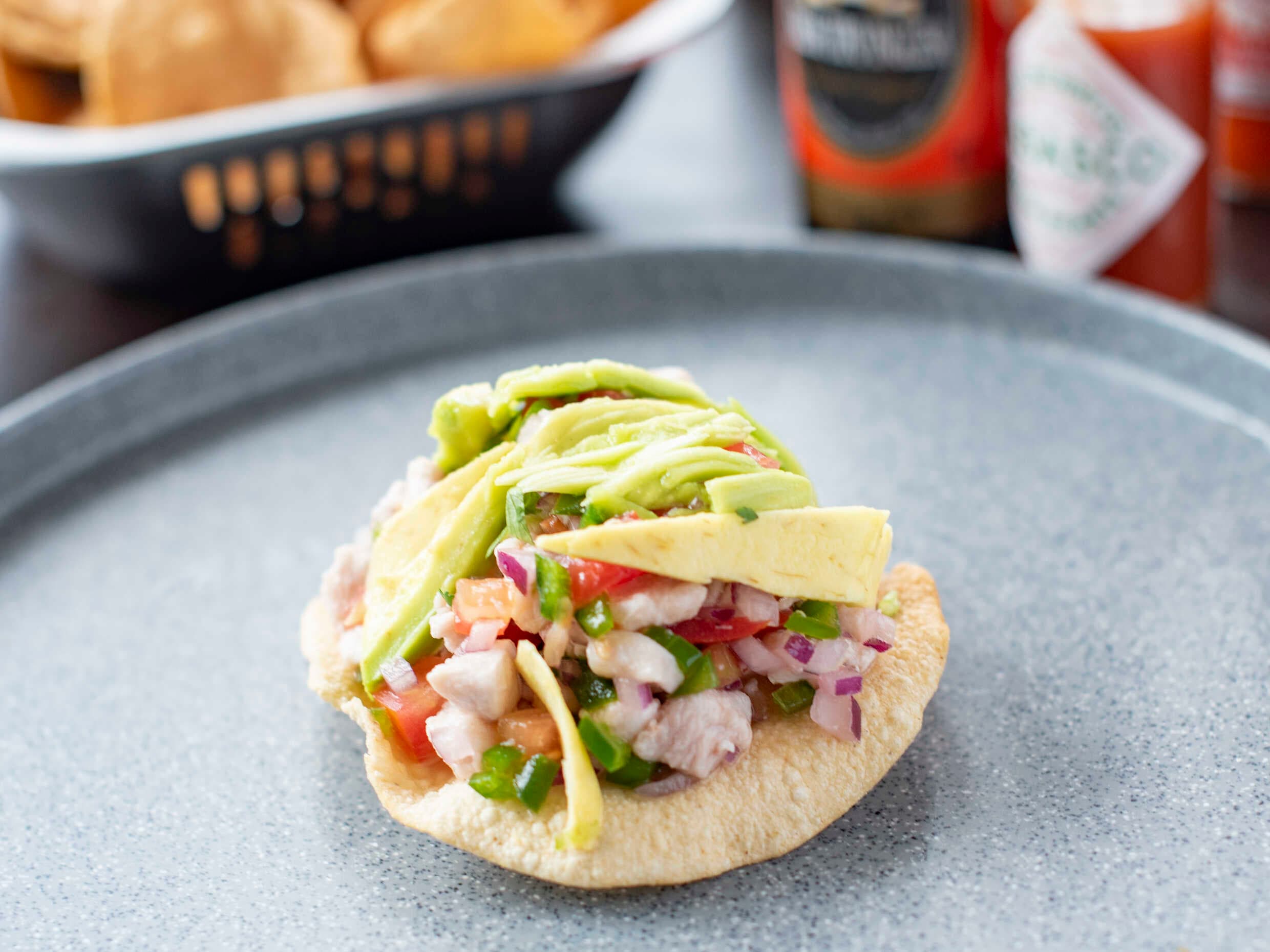Tostadas de Ceviche