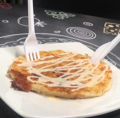 Arepa con queso