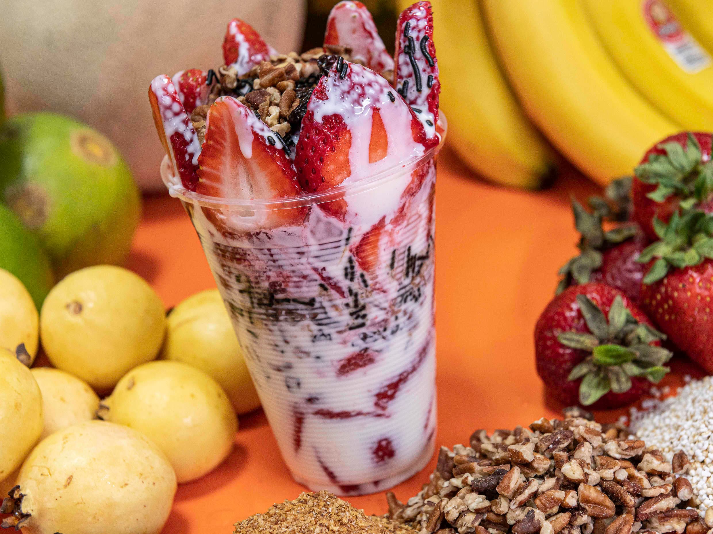 Fresas con Crema