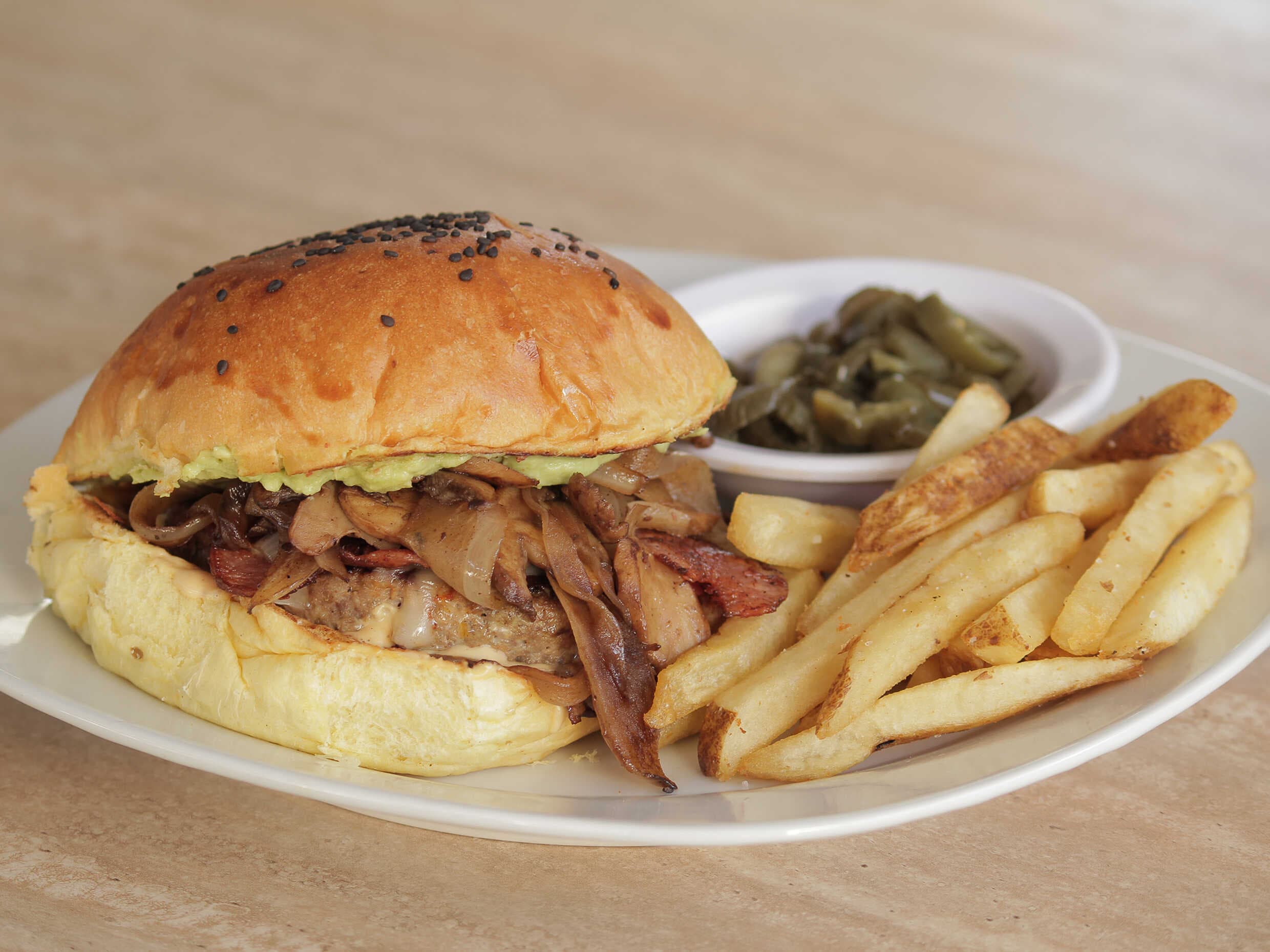 Hamburguesa "La Hermosa".
