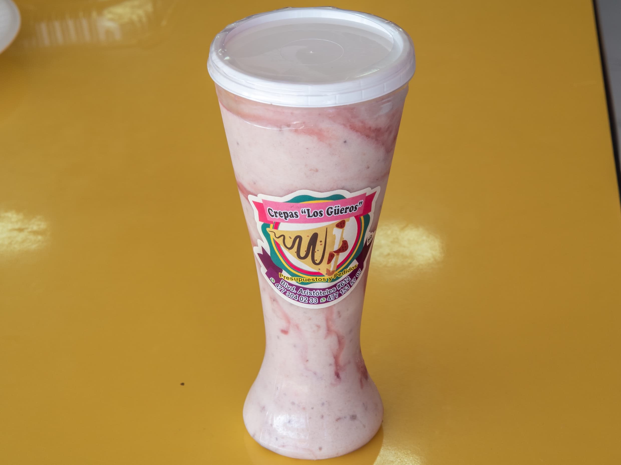 Copa de Fresa con Crema