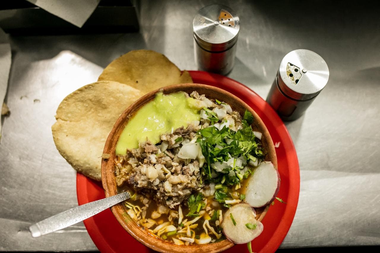 Pozole de Cabeza de Puerco