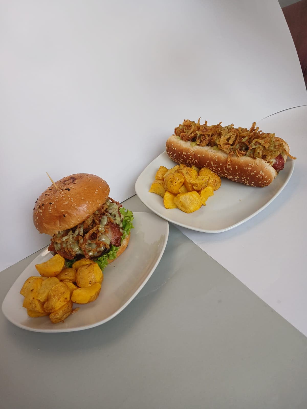 Hamburguesa + Choriperro