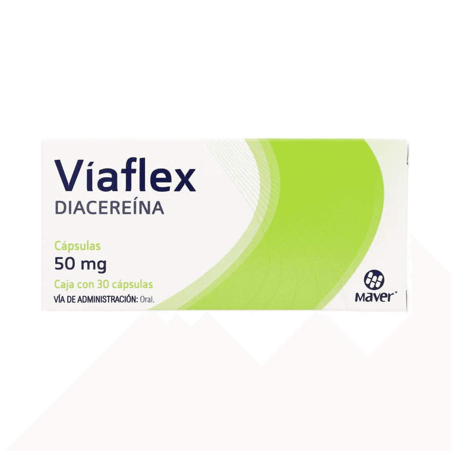 DIACERINA 50MG CAP C/30 (VIAFLEX)