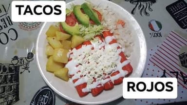 Tacos Rojos Blanditos