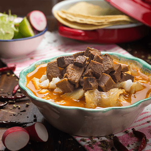 Menudo del patrón (lengua de res)