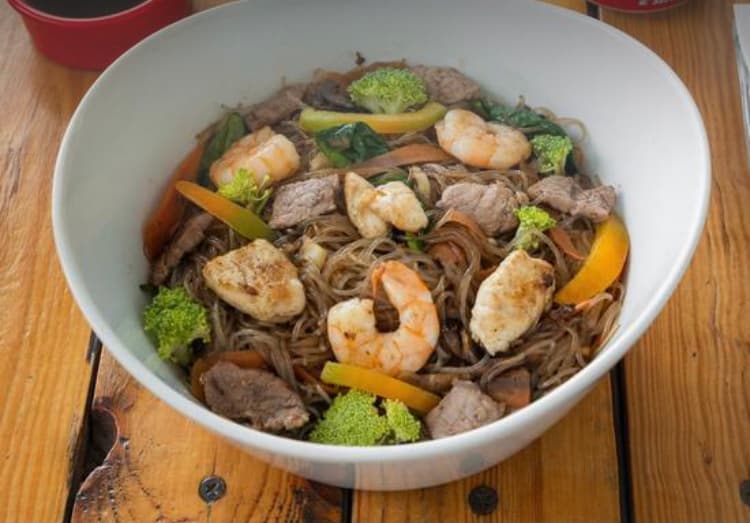 Wok Camarón 3 Proteínas