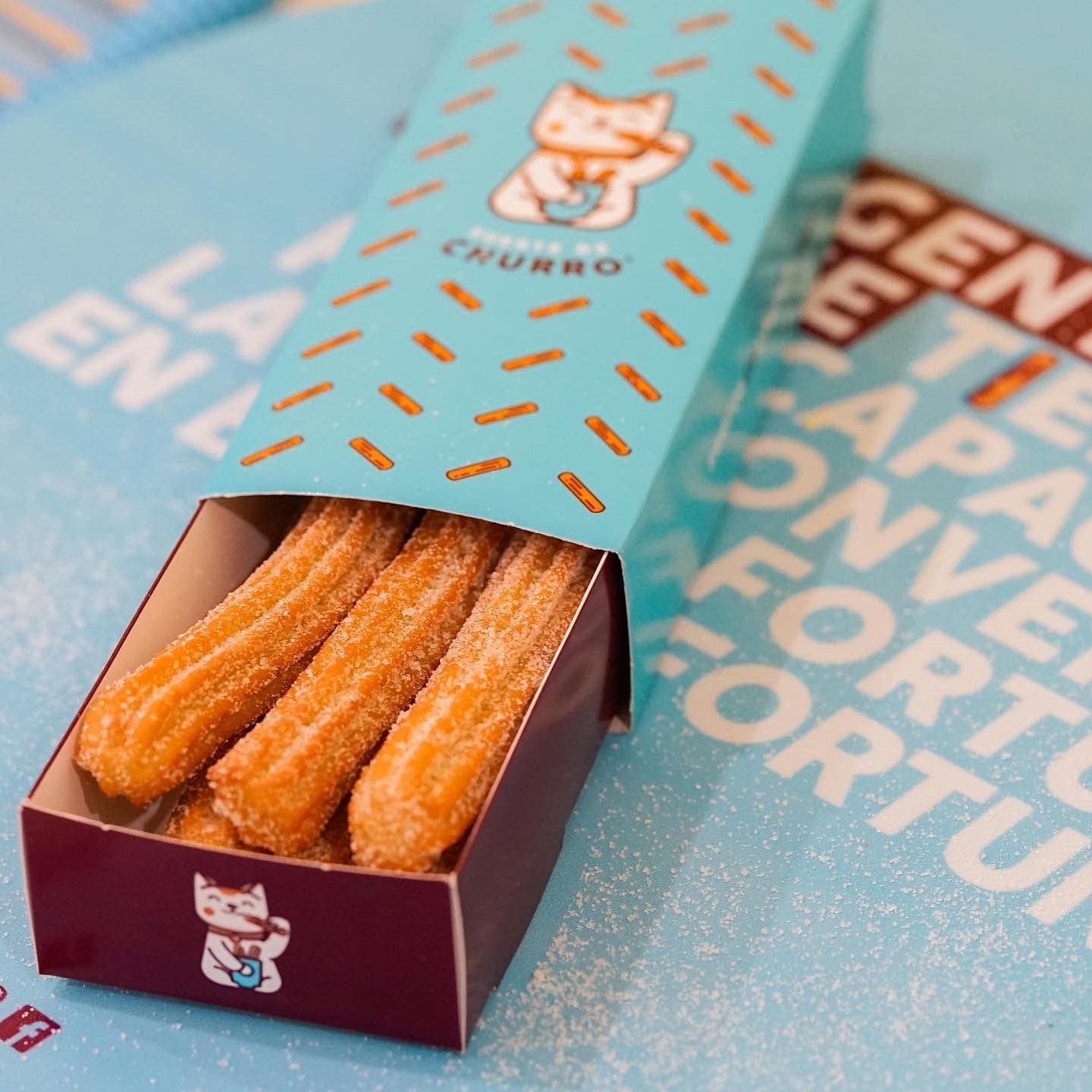 Caja con 15 Churros Suertudos