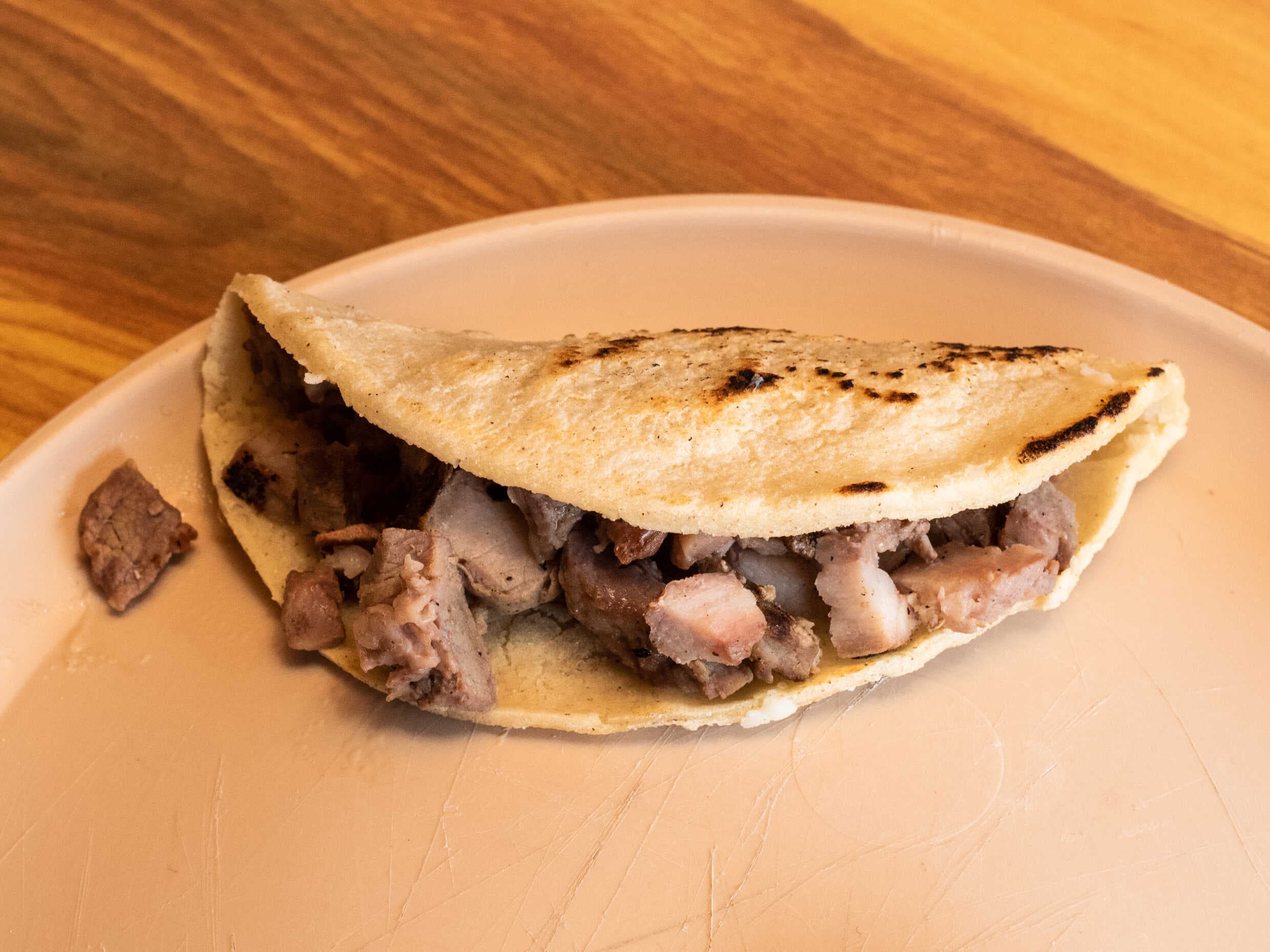 Taco Mini Pirata de Maíz