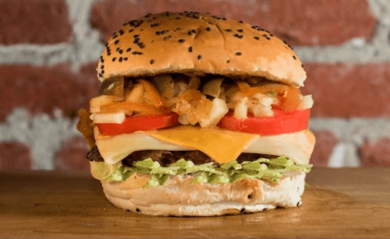 Hamburguesa 3 Quesos