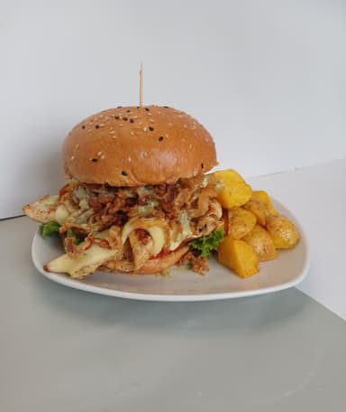 Hamburguesa Bacon Chicken