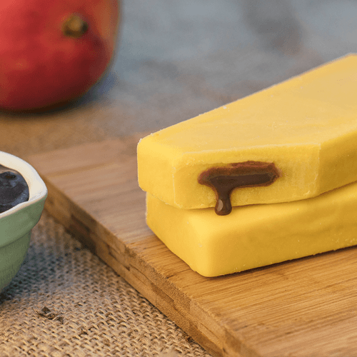 Paleta de Mango con Chocolate