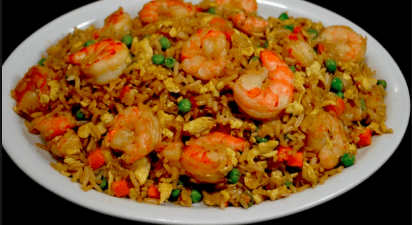 Arroz con camarones