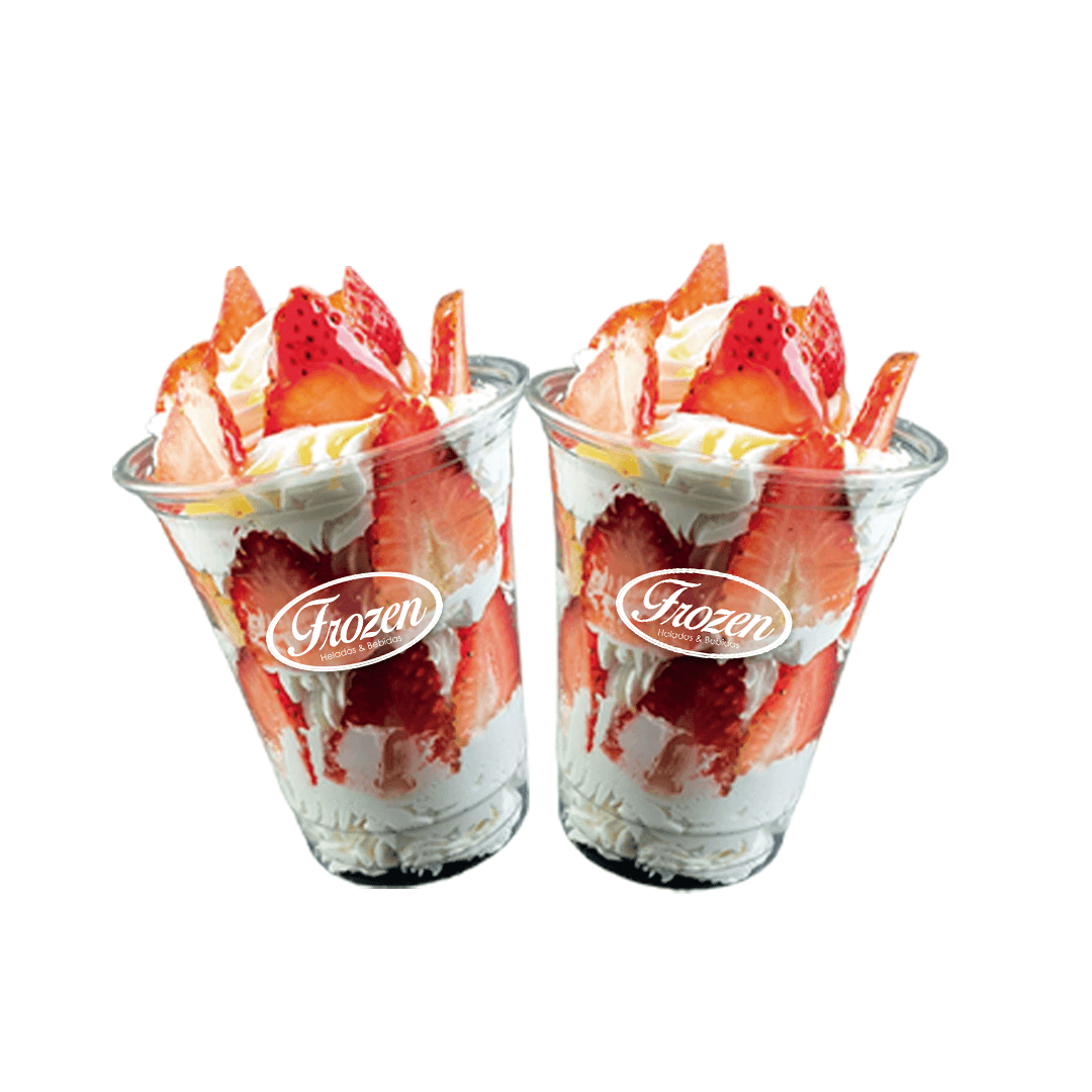 Combo 2x1 Fresas con Crema Tradicional