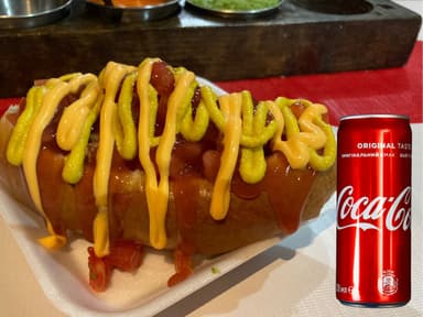 Hot Dog Tradicional + Refresco