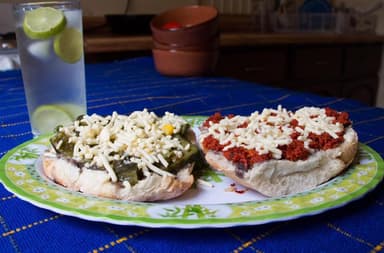 Molletes 2 Piezas